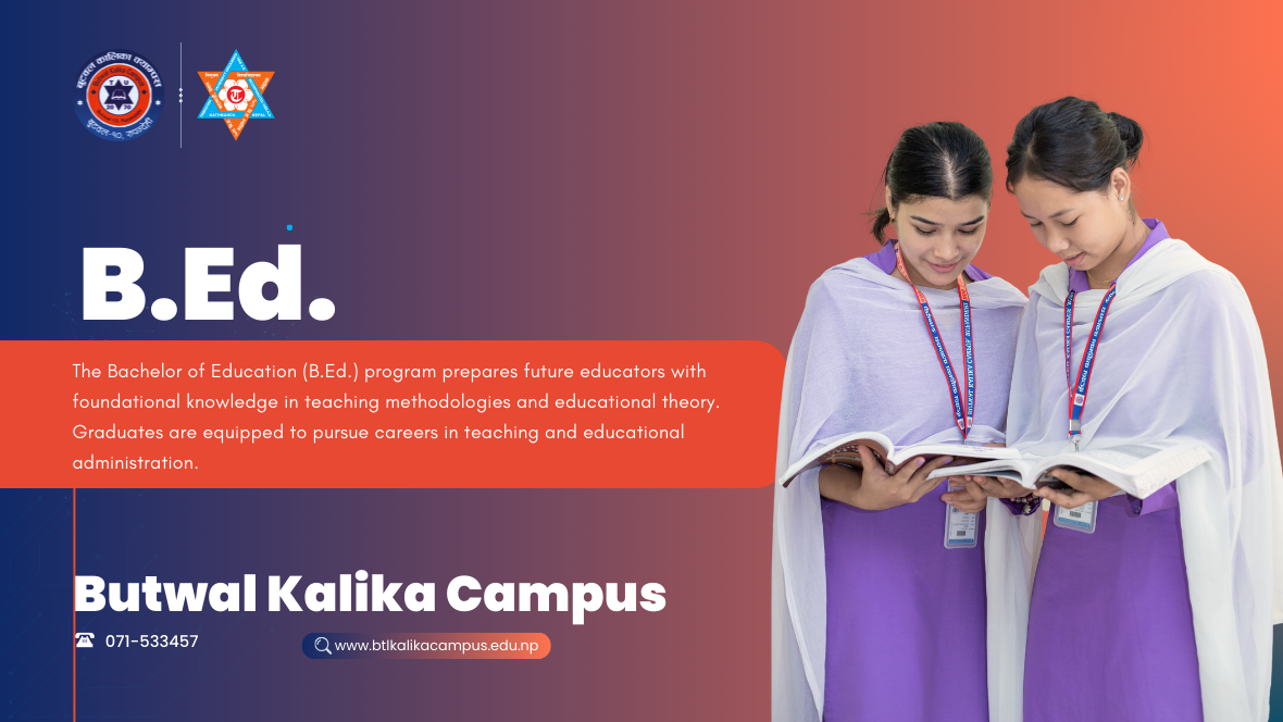 Bachelor of Education(B.Ed.)