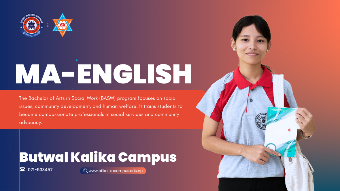 Master of Arts (MA) in English
